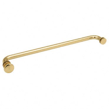 CRL CRL Towel Bar with Traditional Knob TBCT18BN