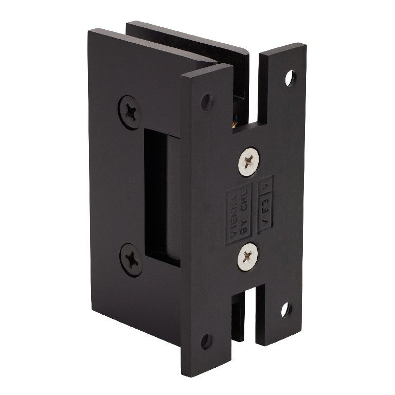 CRL CRL Vienna 037 Series Wall Mount 'H' Back Plate Hinge V1EH0370RB