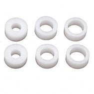 CRL CRL White Bushing Spacer Pack - 6/Pk HYDS