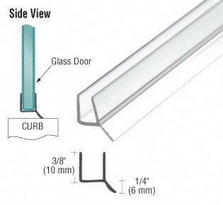 CRL CRL Dual Durometer PVC Bottom Seal or Side Seal for Glass P14WS - CCP22