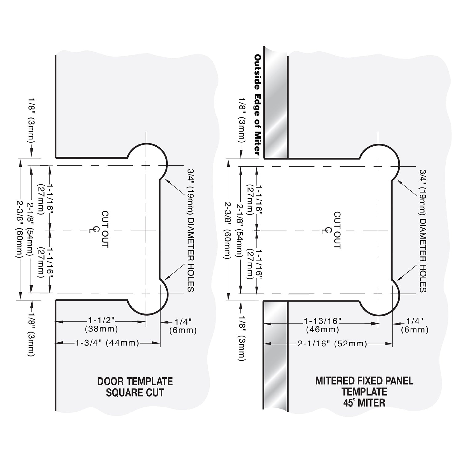 CRL Estate 135 Series 135 Degree Glass - to - Glass Hinge EST135CH