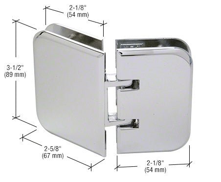 CRL Estate 135 Series 135 Degree Glass - to - Glass Hinge EST135CH