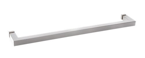 CRL "SQ" Series Square Tubing Mitered Corner Single - Sided Towel Bar SQ18CH