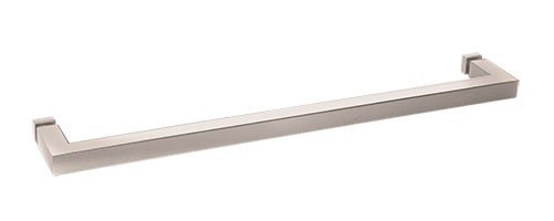 CRL "SQ" Series Square Tubing Mitered Corner Single - Sided Towel Bar SQ18PN