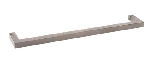 CRL "SQ" Series Square Tubing Mitered Corner Single - Sided Towel Bar SQ24BN