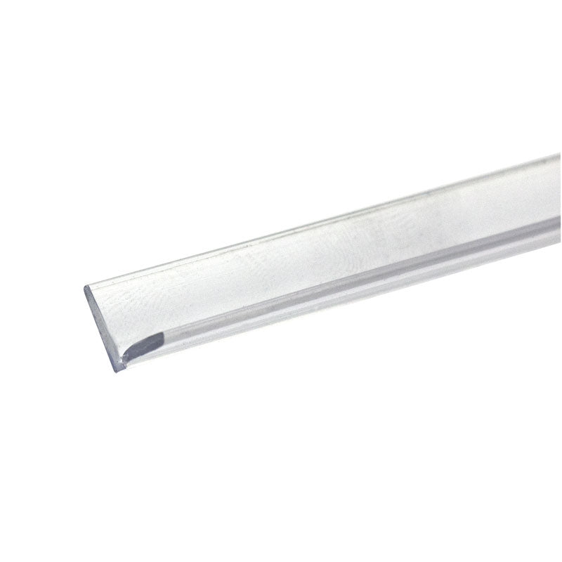 FHC Clear Vinyl Edge 'V' Seal for 1/4