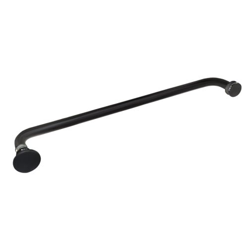 FHC FHC 24" Towel Bar/Classic Knob Combo TBRDK224MB