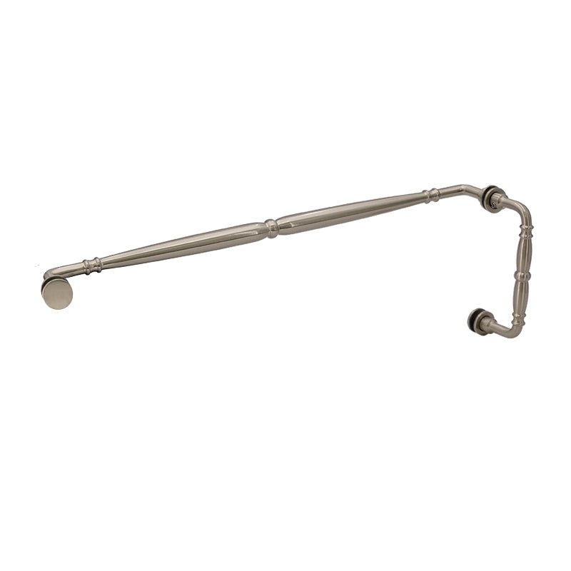 FHC FHC 6" x 24" Baroque Pull/Towel Bar Combo BAR6X24BN