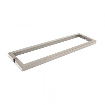 FHC FHC Back - To - Back Square Towel Bars with Mitered Corners TBSQ24X24BN