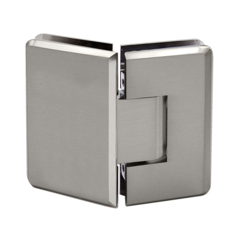 FHC FHC Carolina Beveled 5 Degree Positive Close Glass To Glass 135 Degree Hinge CLN535BN