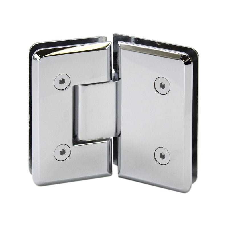 FHC FHC Carolina Beveled 5 Degree Positive Close Glass To Glass 135 Degree Hinge CLN535CH