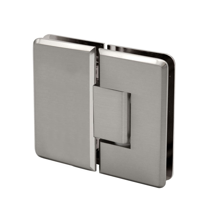 FHC FHC Carolina Beveled 5 Degree Positive Close Glass To Glass 180 Degree Hinge CLN580BN