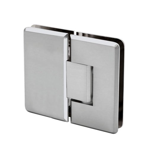 FHC FHC Carolina Beveled 5 Degree Positive Close Glass To Glass 180 Degree Hinge CLN580PN