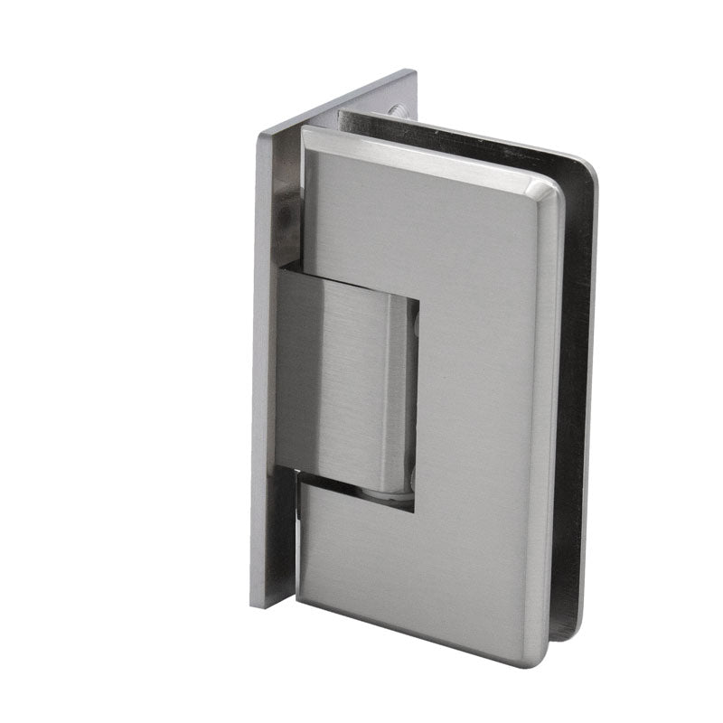 FHC FHC Carolina Beveled 5 Degree Positive Close Offset Back Plate Wall Mount Hinge CLN05BN