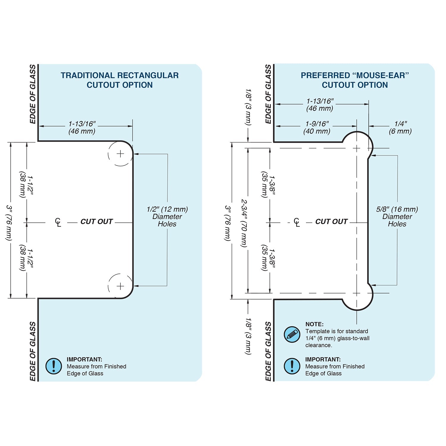 FHC FHC Carolina Beveled 5 Degree Positive Close Offset Back Plate Wall Mount Hinge CLN05BN