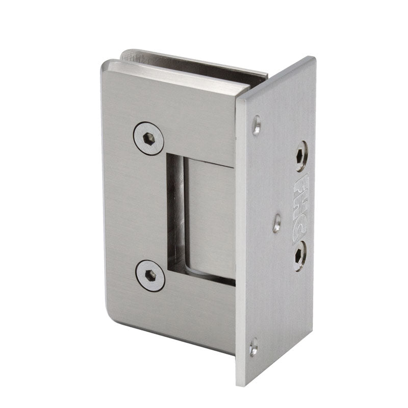 FHC FHC Carolina Beveled 5 Degree Positive Close Offset Back Plate Wall Mount Hinge CLN05BN