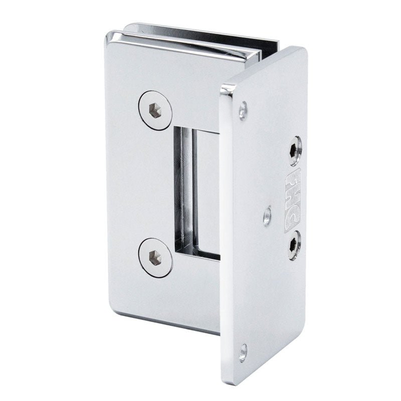 FHC FHC Carolina Beveled 5 Degree Positive Close Offset Back Plate Wall Mount Hinge CLN05CH