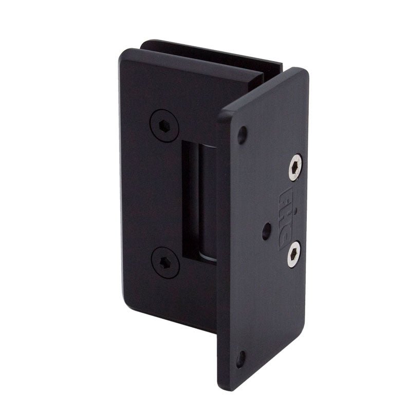 FHC FHC Carolina Beveled 5 Degree Positive Close Offset Back Plate Wall Mount Hinge CLN05MB