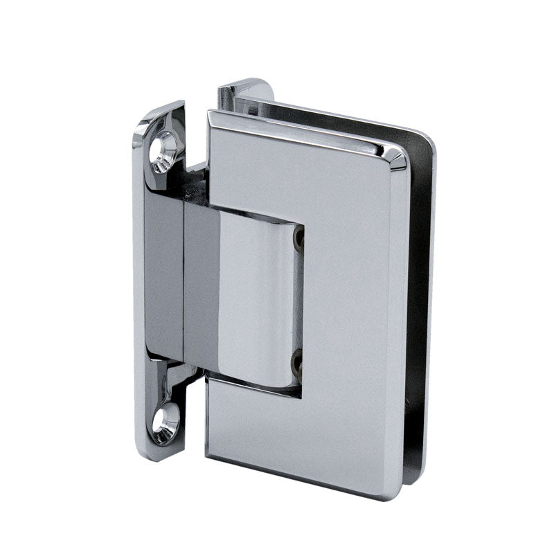 FHC FHC Carolina Beveled 5 Degree Positive Close Wall Mount Hinge Full Back Plate CLNF5CH