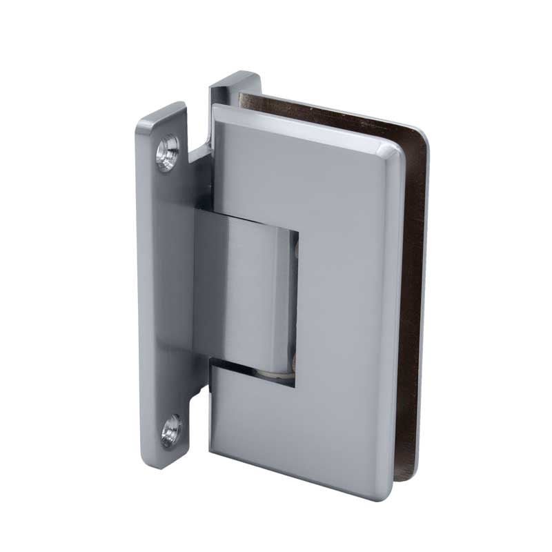 FHC FHC Carolina Beveled 5 Degree Positive Close Wall Mount Hinge Full Back Plate CLNF5PN