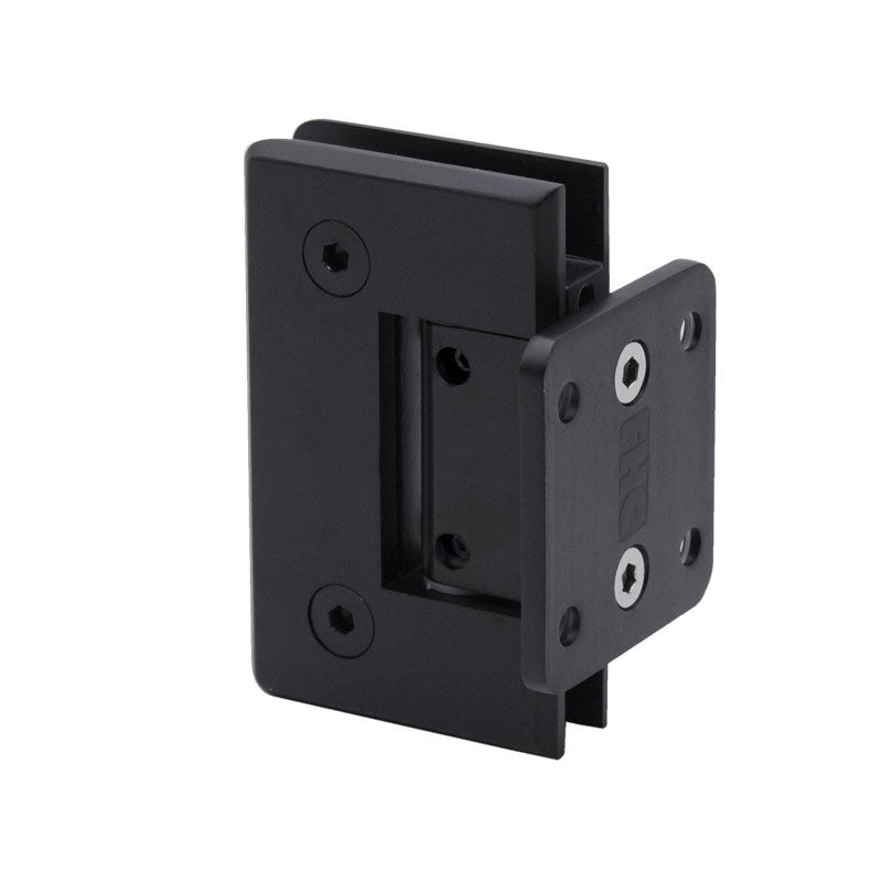 FHC FHC Carolina Beveled Adjustable Wall Mount Hinge Short Back Plate CLNAS2MB