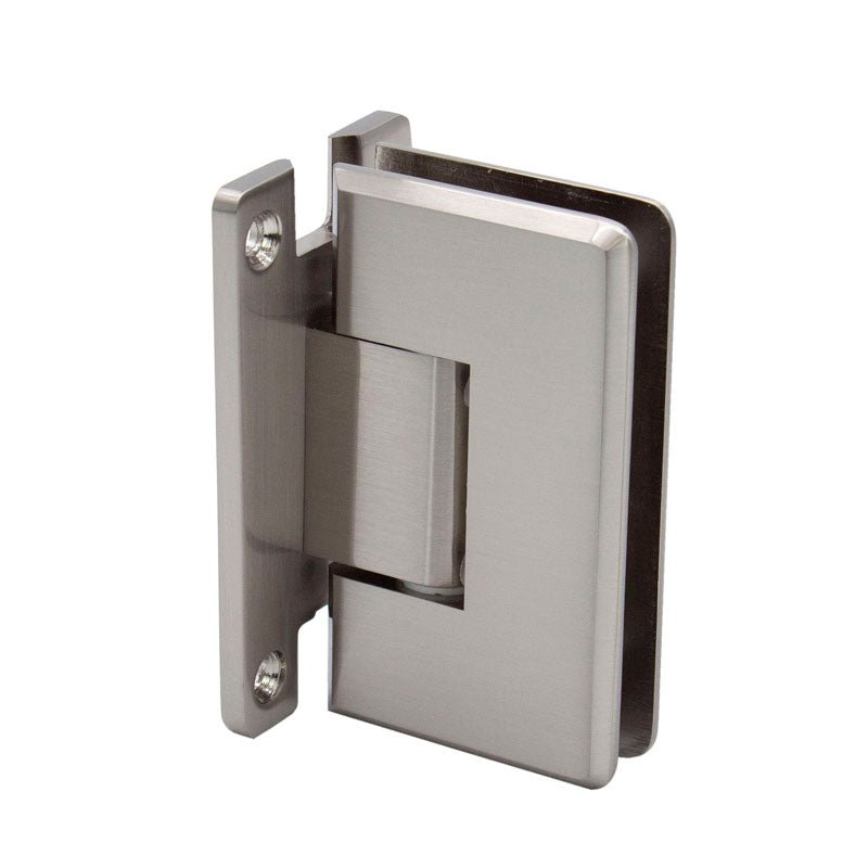 FHC FHC Carolina Beveled Wall Mount Hinge Adjustable Full Back Plate CLNA4BN