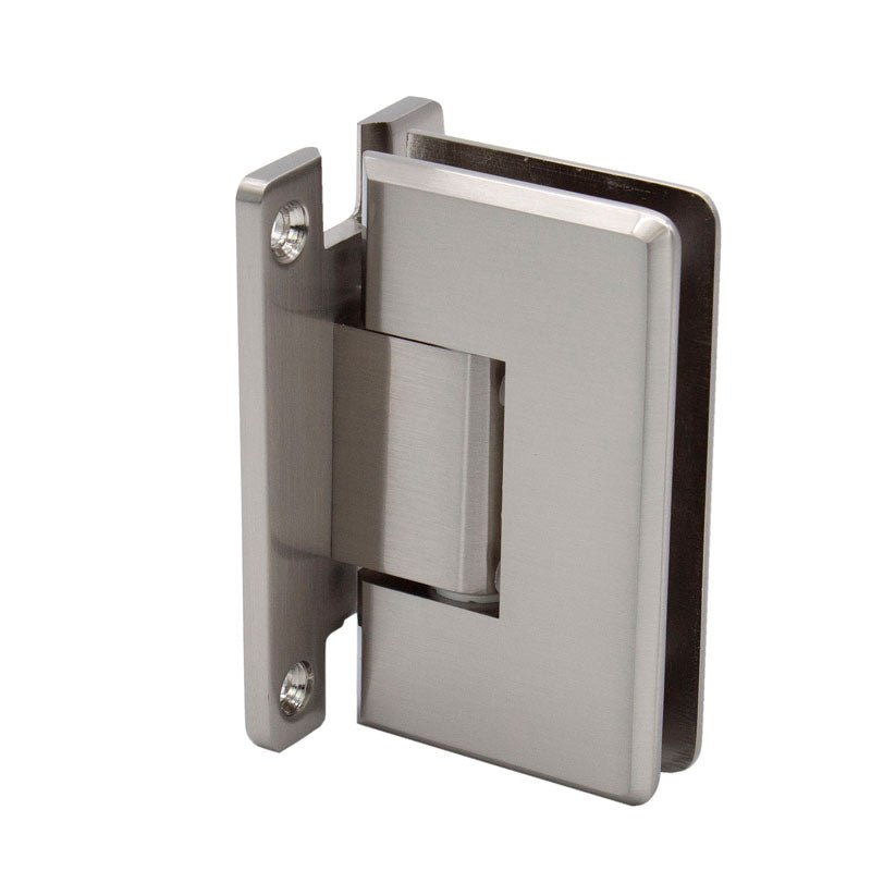 FHC FHC Carolina Beveled Wall Mount Hinge H Back Plate CLNF1BN