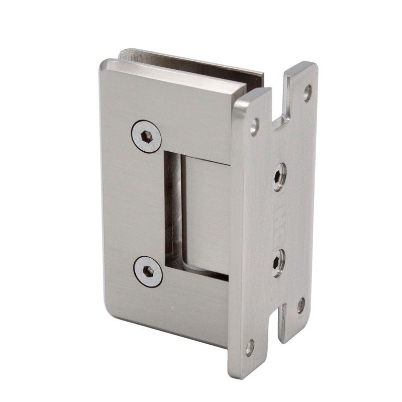 FHC FHC Carolina Beveled Wall Mount Hinge H Back Plate CLNF1BN