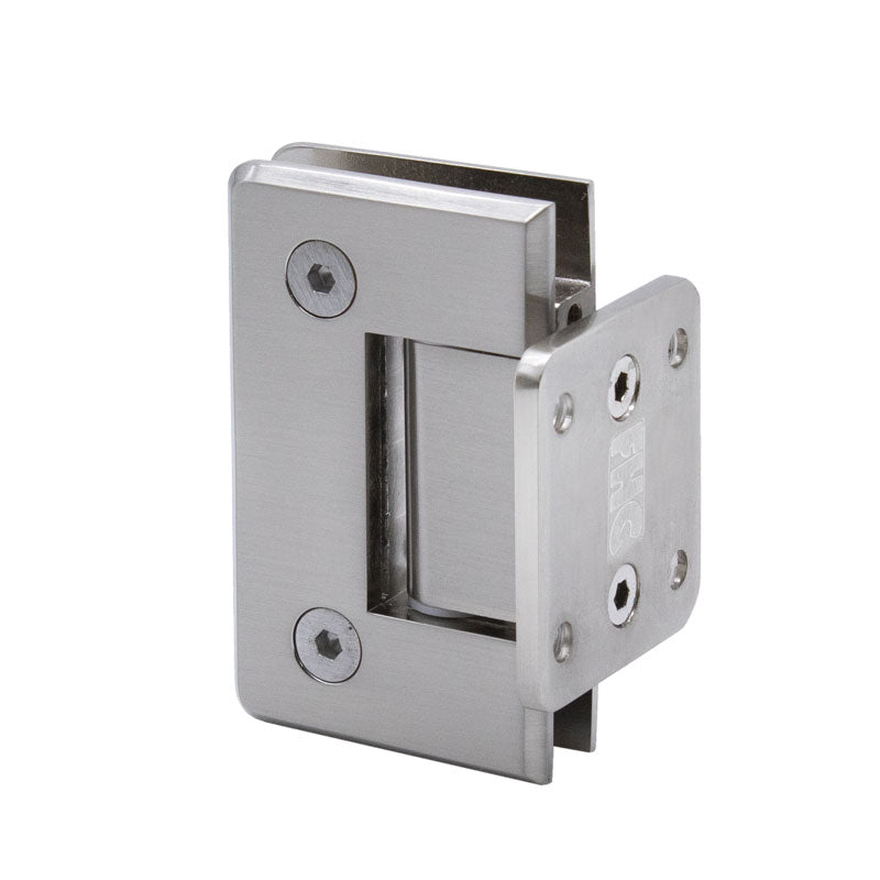 FHC FHC Carolina Beveled Wall Mount Hinge Short Back Plate CLNS2BN