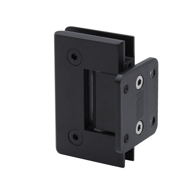 FHC FHC Carolina Beveled Wall Mount Hinge Short Back Plate CLNS2MB