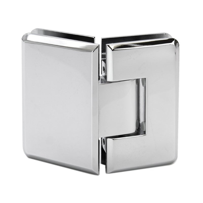 FHC FHC Carolina Series 135 Degree Adjustable Glass - To - Glass Hinge For 3/8" To 1/2" Glass CLNA135CH