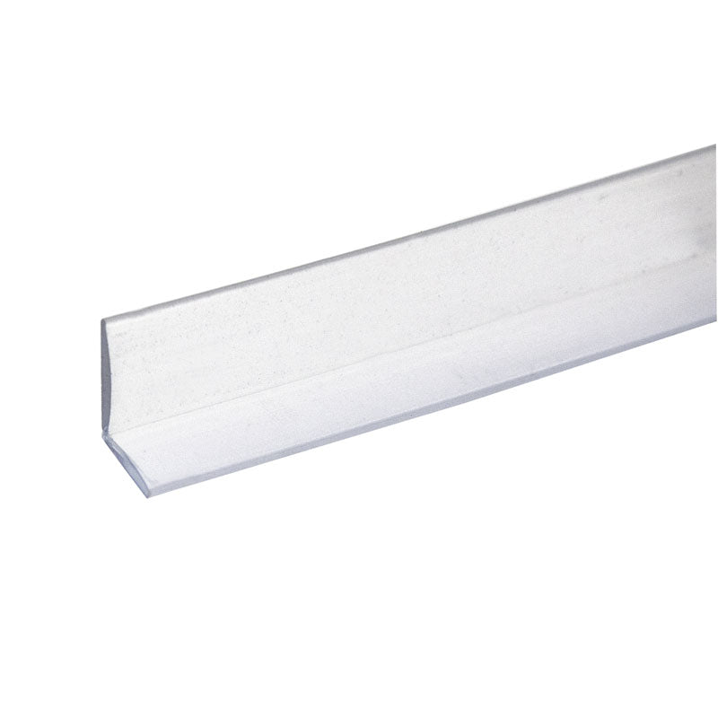 FHC FHC Clear 3/8" x 1/2" "L" Angle Jamb Seal - 95" Long CLS01