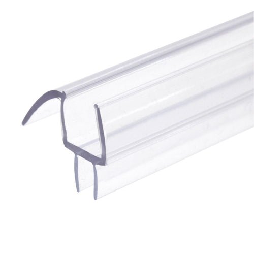 FHC FHC Clear Bottom Wipe Drip Rail For 1/2", 1/4" or 3/8" Glass CBW14