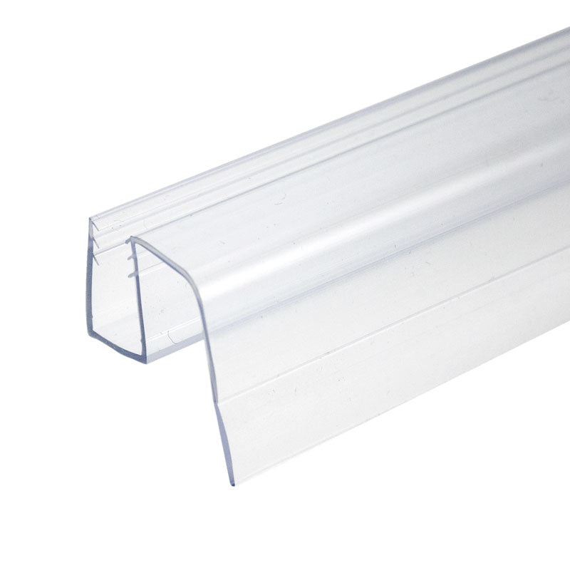 FHC FHC Clear Bottom Wipe With Drip Rail For NAPA Sliding Shower Door System NAPB1