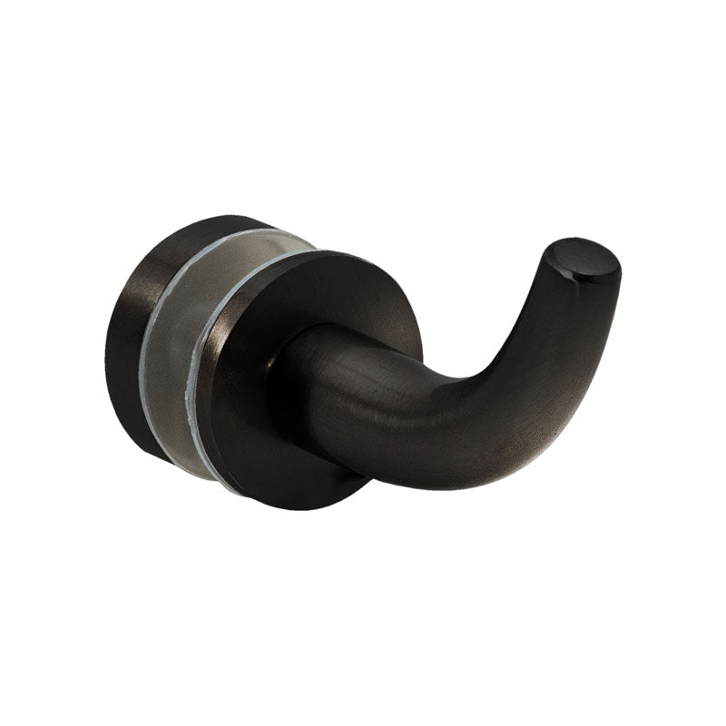 FHC FHC Glass Mount Towel/Robe Hook GH10RB