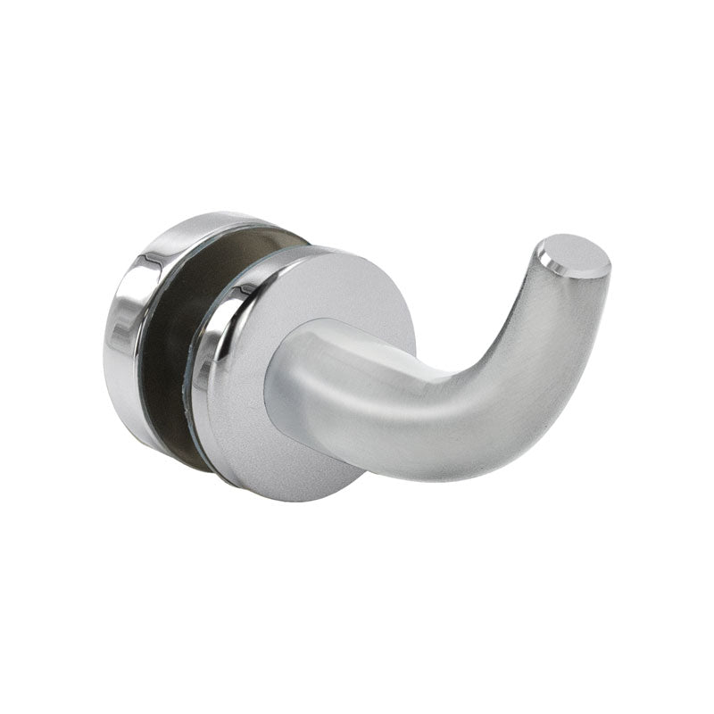 FHC FHC Glass Mount Towel/Robe Hook GH1CH