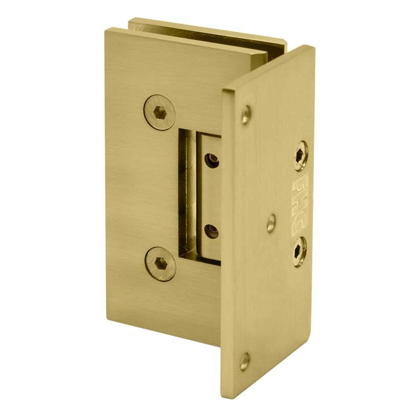 FHC FHC Glendale Adjustable Square Wall Mount Hinge Full Offset Back Plate GLENA05SB