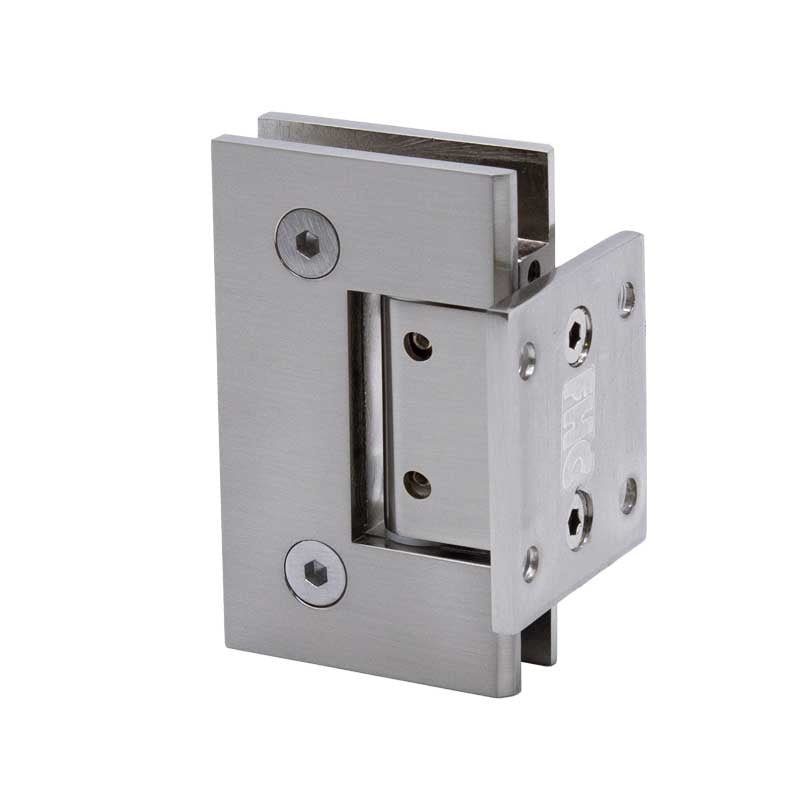 FHC FHC Glendale Adjustable Square Wall Mount Hinge Short Back Plate GLENAS2BN