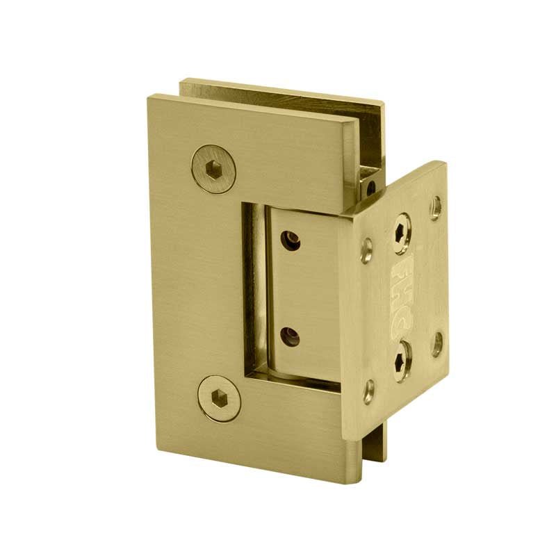 FHC FHC Glendale Adjustable Square Wall Mount Hinge Short Back Plate GLENAS2SB