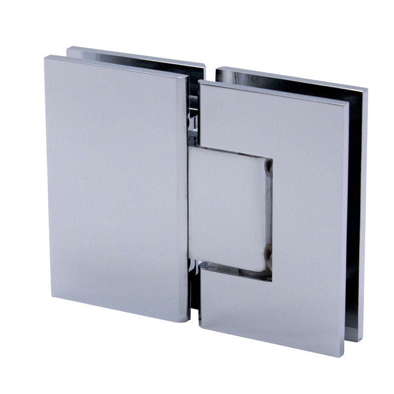 FHC FHC Glendale Square 5 Degree Positive Close Glass To Glass 180 Degree Hinge GLEN580CH