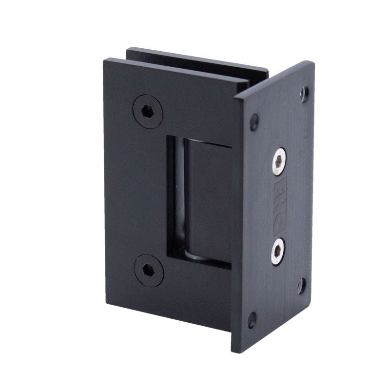 FHC FHC Glendale Square 5 Degree Positive Close Wall Mount Hinge Full Back Plate GLENF50RB