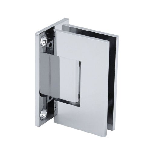 FHC FHC Glendale Square 5 Degree Positive Close Wall Mount Hinge Full Back Plate GLENF5CH