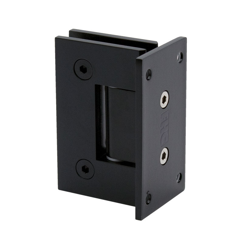 FHC FHC Glendale Square 5 Degree Positive Close Wall Mount Hinge Full Back Plate GLENF5MB