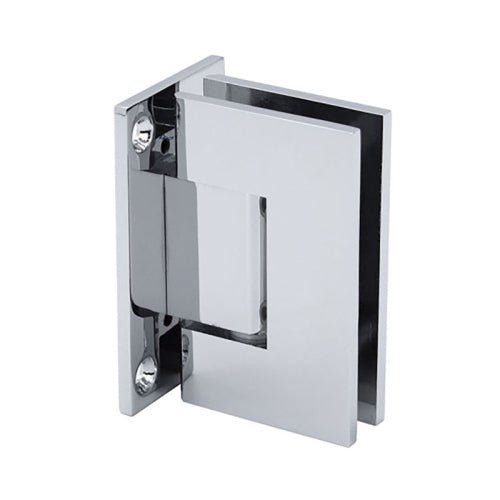 FHC FHC Glendale Square 5 Degree Positive Close Wall Mount Hinge Full Back Plate GLENF5SB