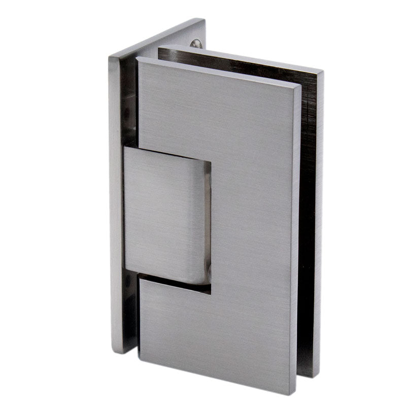 FHC FHC Glendale Square 5 Degree Positive Close Wall Mount Hinge Offset Back Plate GLENS5BN