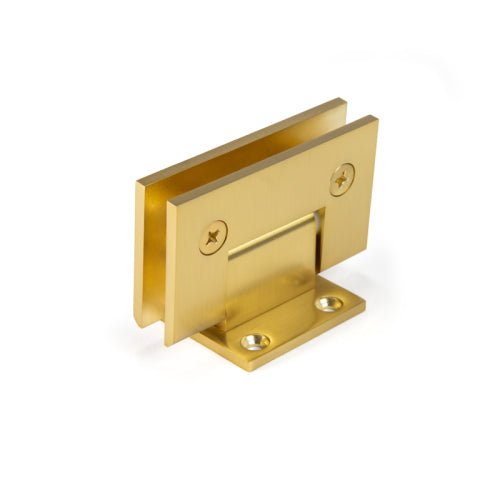 FHC FHC Glendale Square 5 Degree Positive Close Wall Mount Hinge Offset Back Plate GLENS5SB