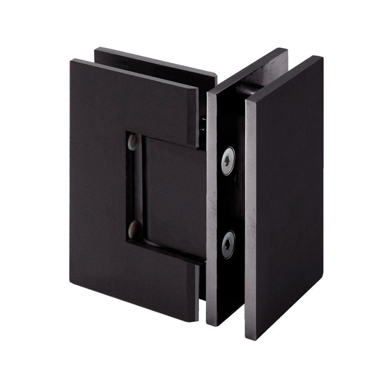 FHC FHC Glendale Square Glass To Glass 90 Degree Hinge GLEN900RB