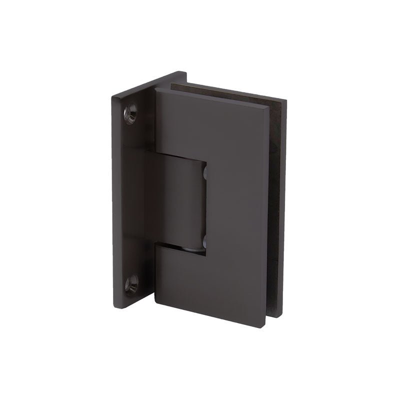 FHC FHC Junior Glendale Square 5 Degree Wall Mount Hinge Full Back Plate JRGLENF50RB