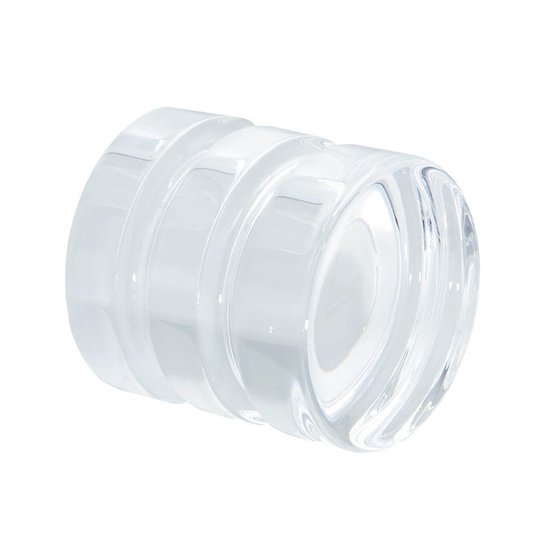 FHC FHC Modern Crystal Knob Single Sided UV Bond DK406CR