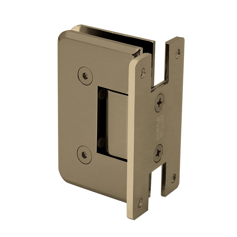 FHC - FHC Pasadena HD Wall Mount Hinge - Full Back Plate - PASF1BBRZ